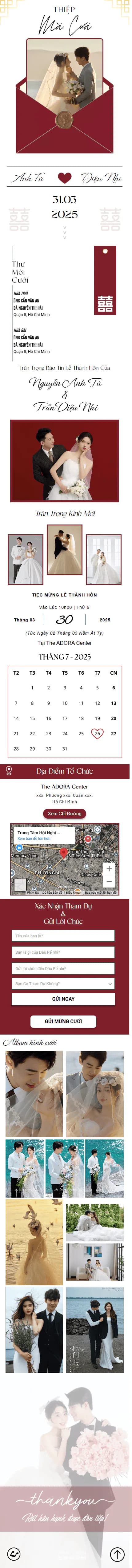 Mẫu thiệp cưới online MB_029 - uWedding
